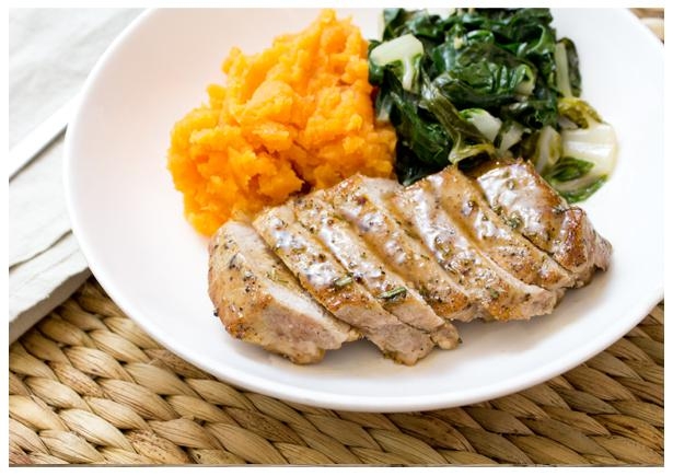 Honey Roasted Pork Chops