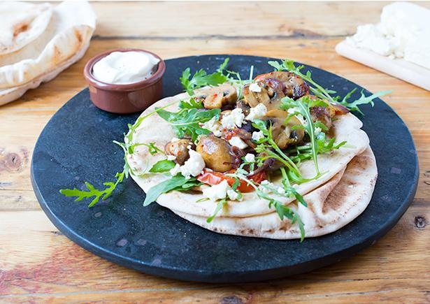 Mediterranes Fladenbrot