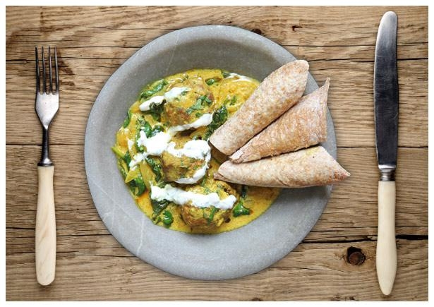 Keema Meatball Curry 