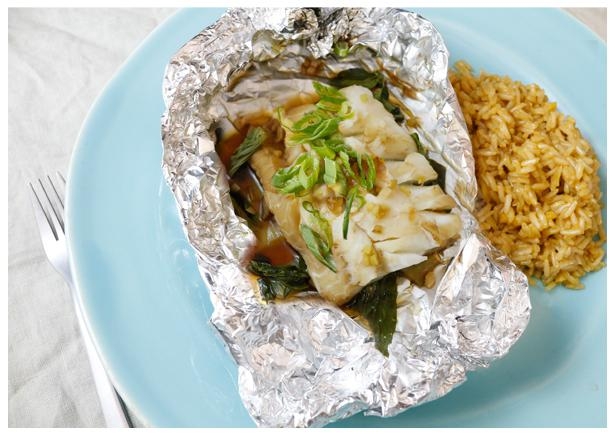 Cod 'en Papillote'