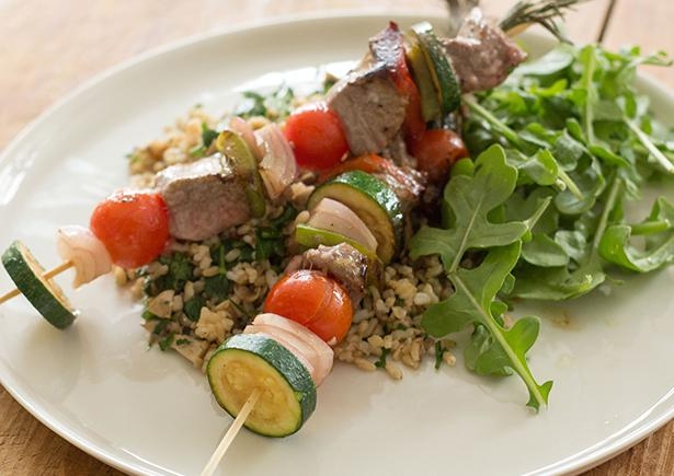 Kicking Kebabs with Veggies & Lamb