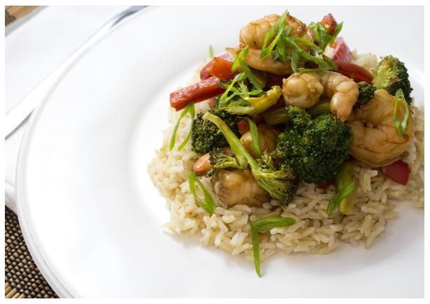 Orange Shrimp Stir-Fry