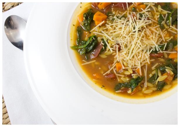 Italian Orzo Soup