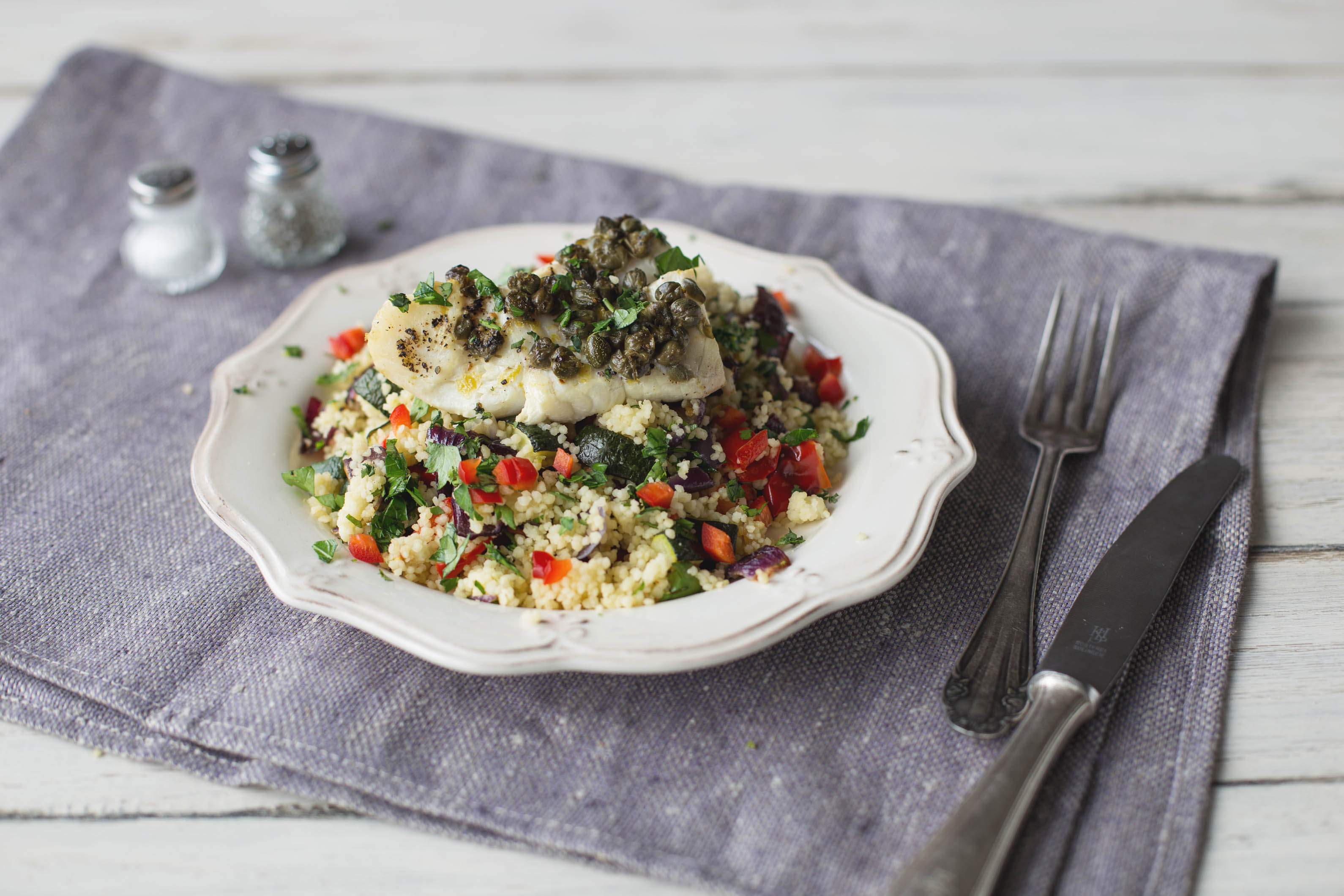 James Knight’s Baked Lemon Cod