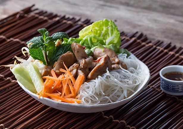 Vietnamese Chicken Noodle Salad