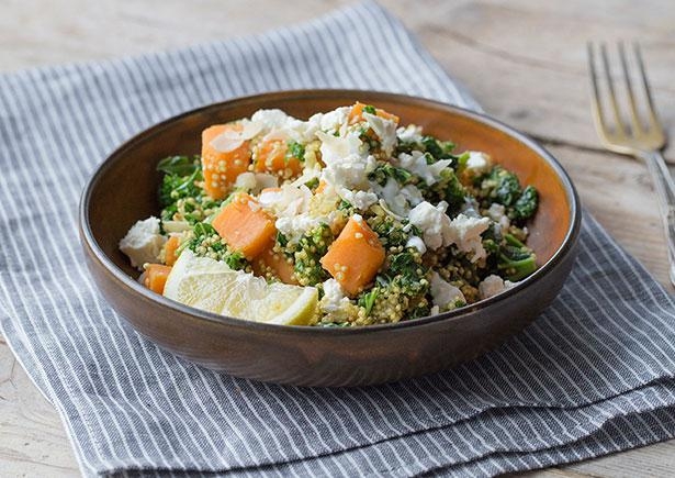 Superfood Kale & Sweet Potato Pilaf