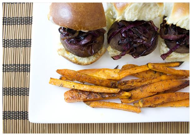 Roasted Portobello Sliders