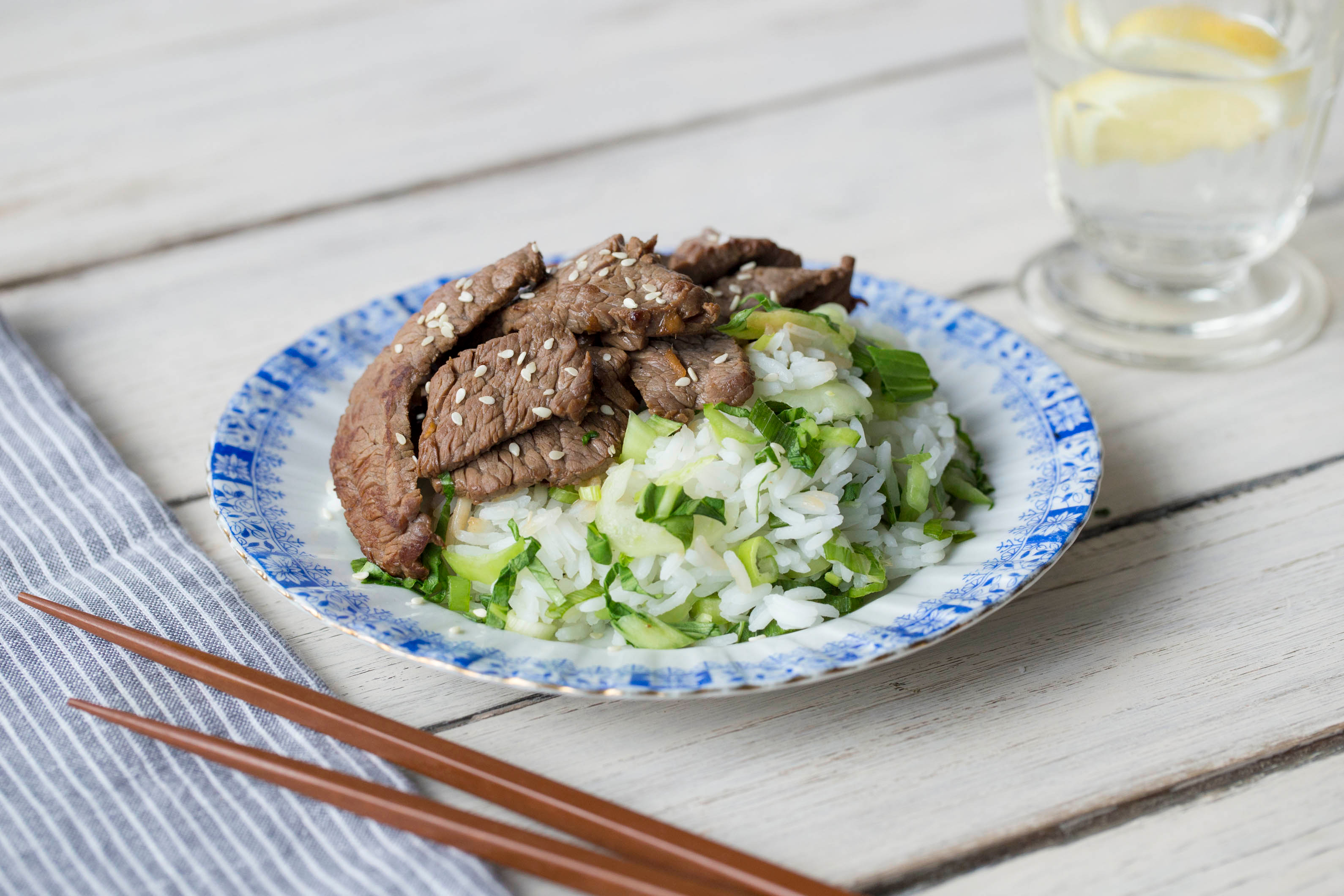 Sizzling Sesame Korean Beef