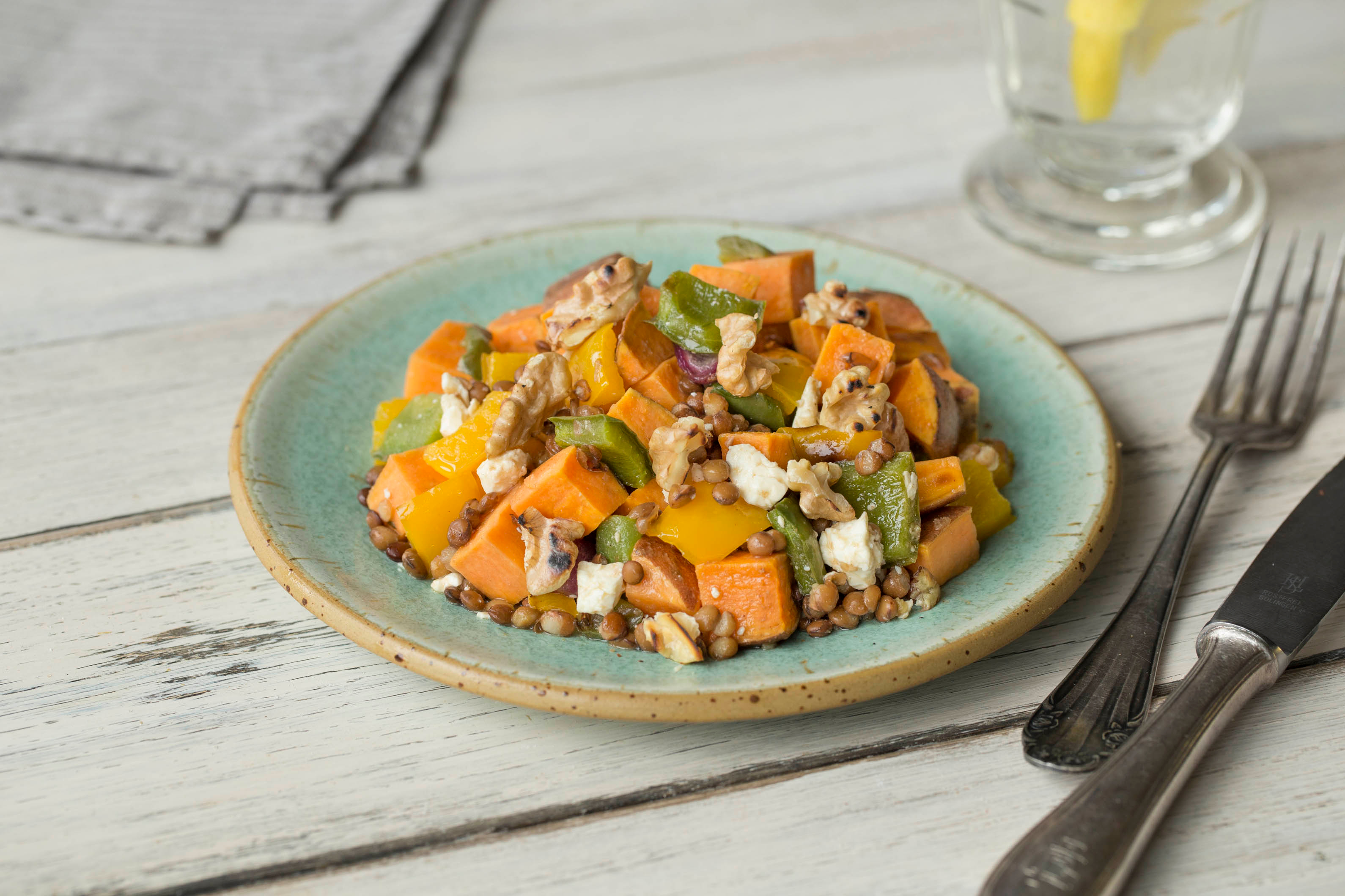 Roasted Vegetable and Feta Medley