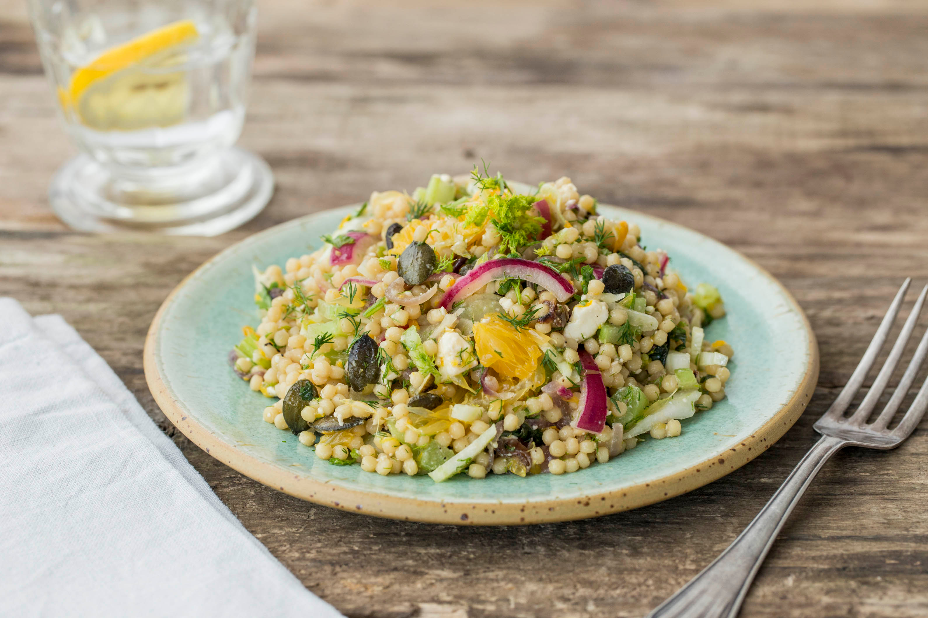 Pearled Couscous Salad