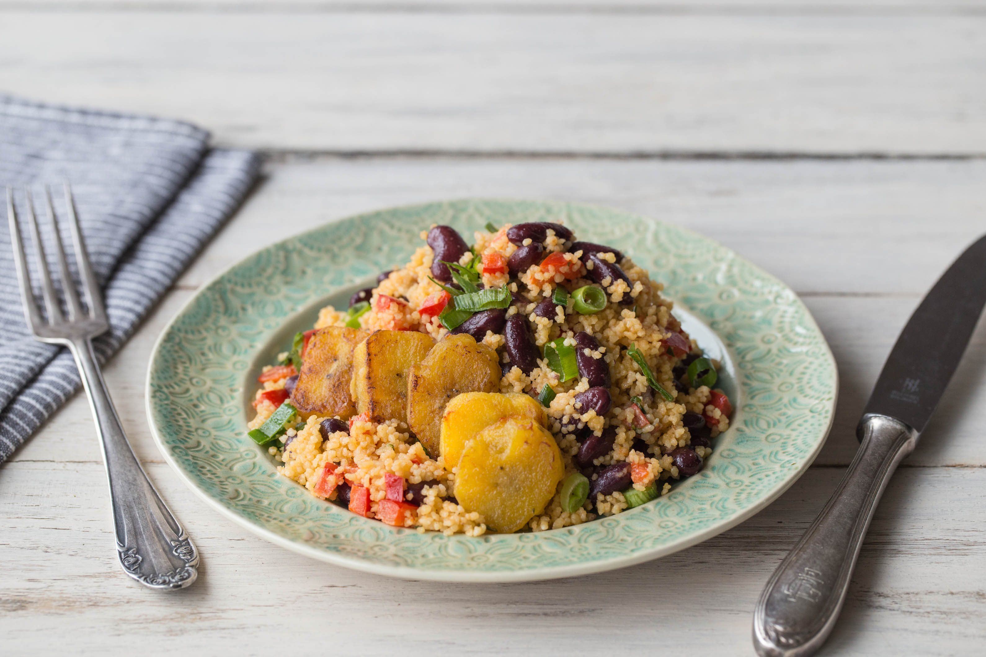 Gebackene Jamaikanische Kochbanane