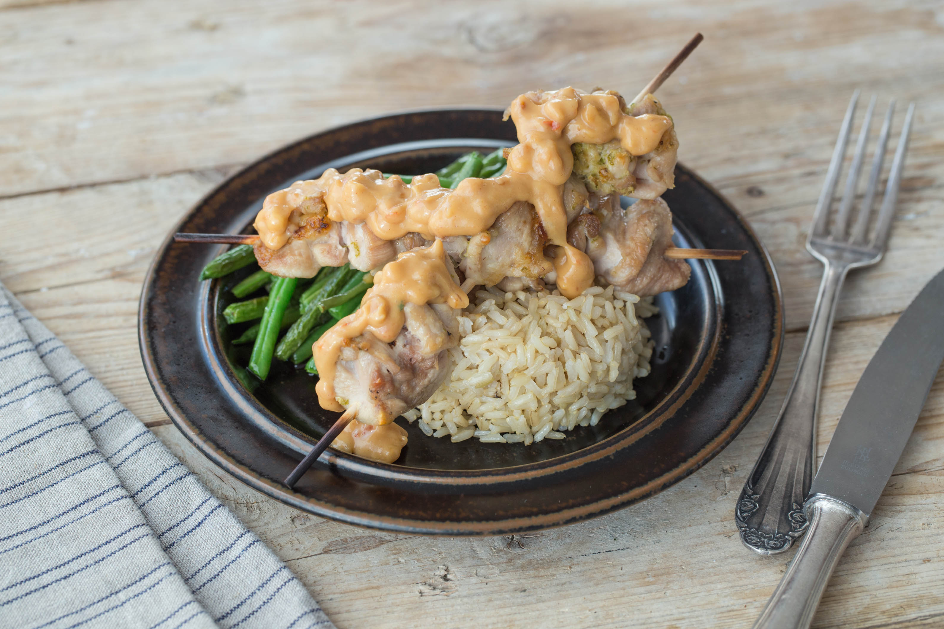 Street Food Chicken Satay