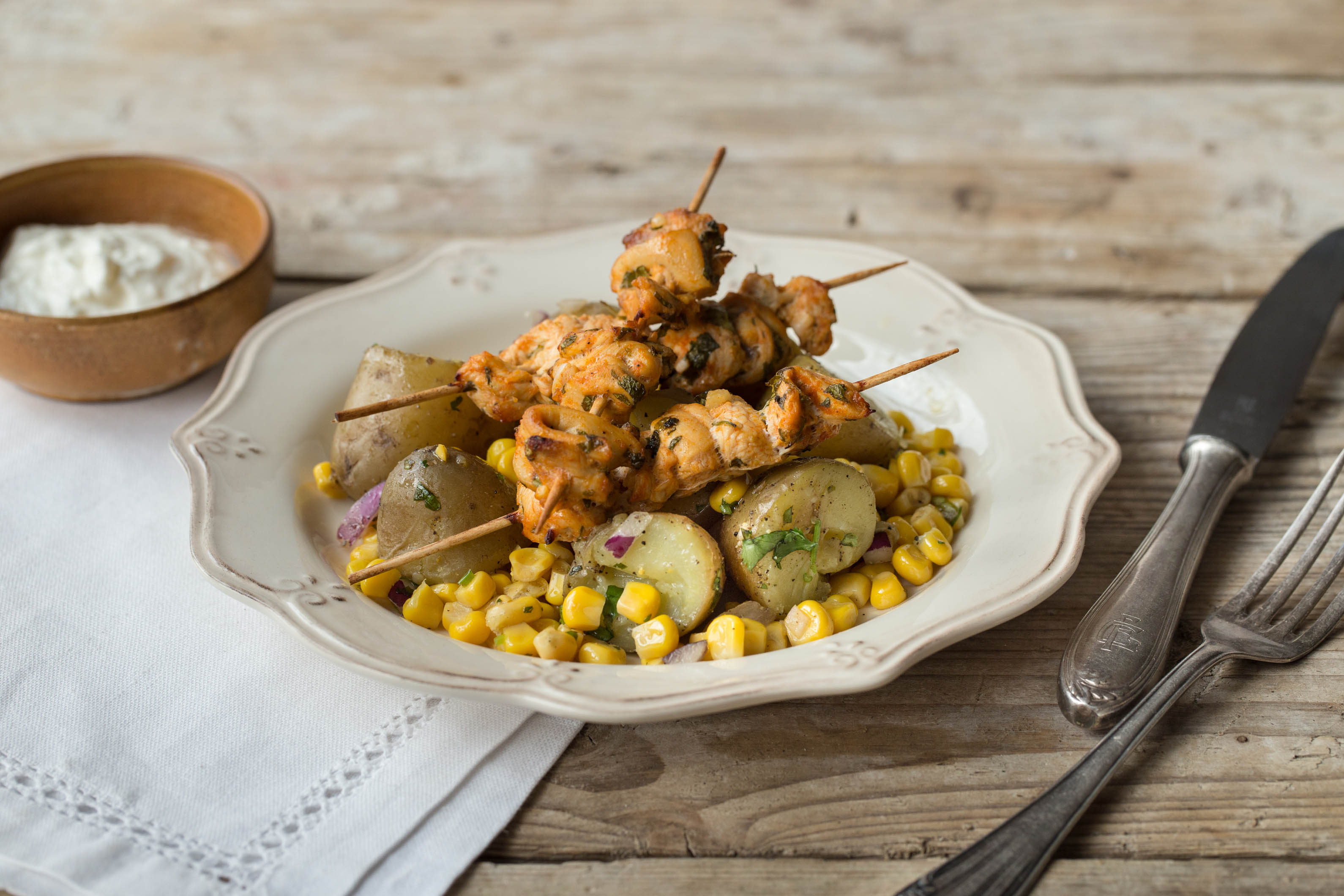 Smokey Chicken Skewers