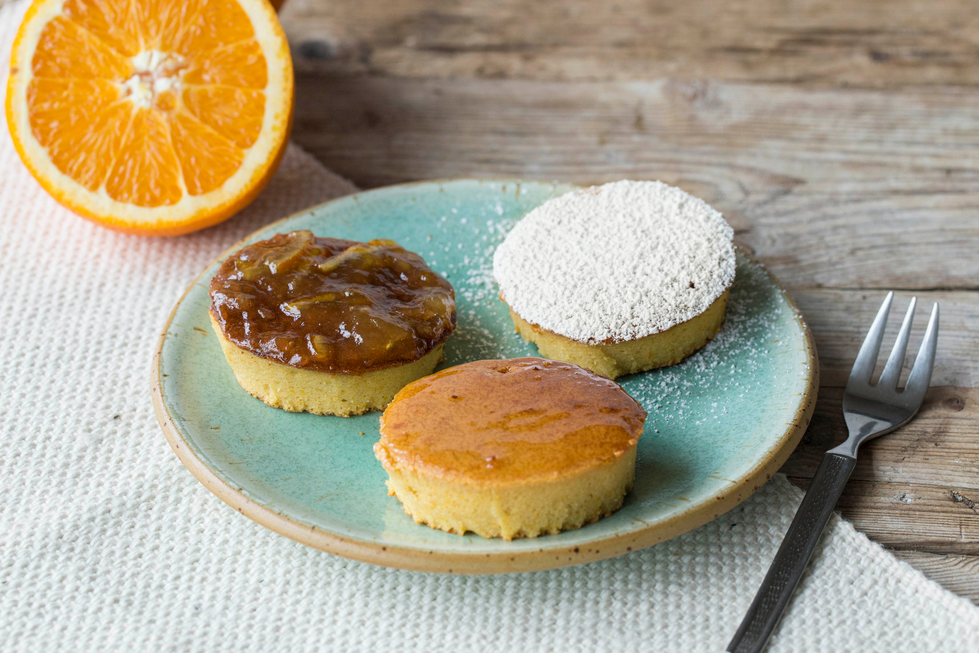 Sinaasappel-amandelcake