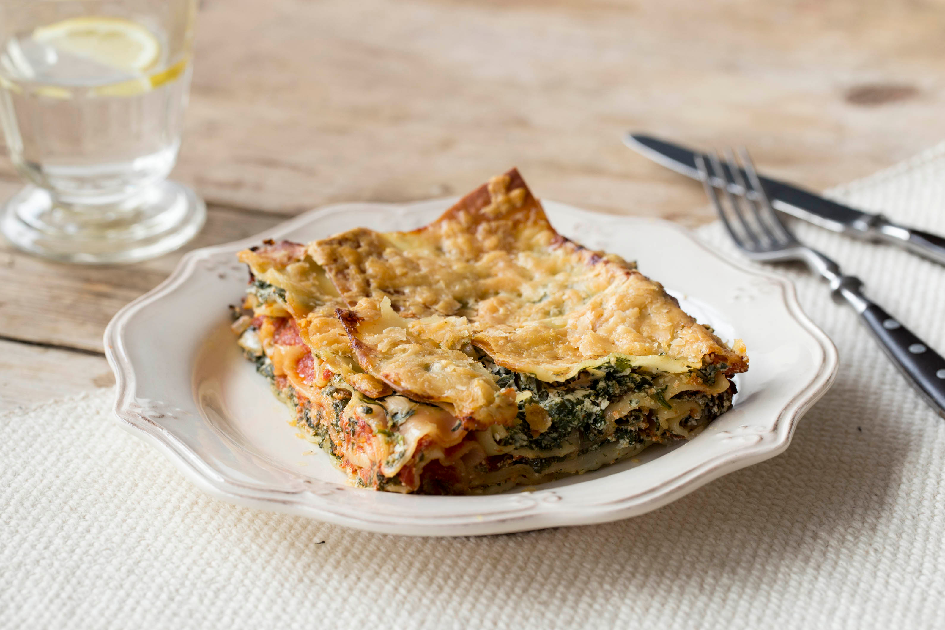 Spinach and Ricotta Lasagne