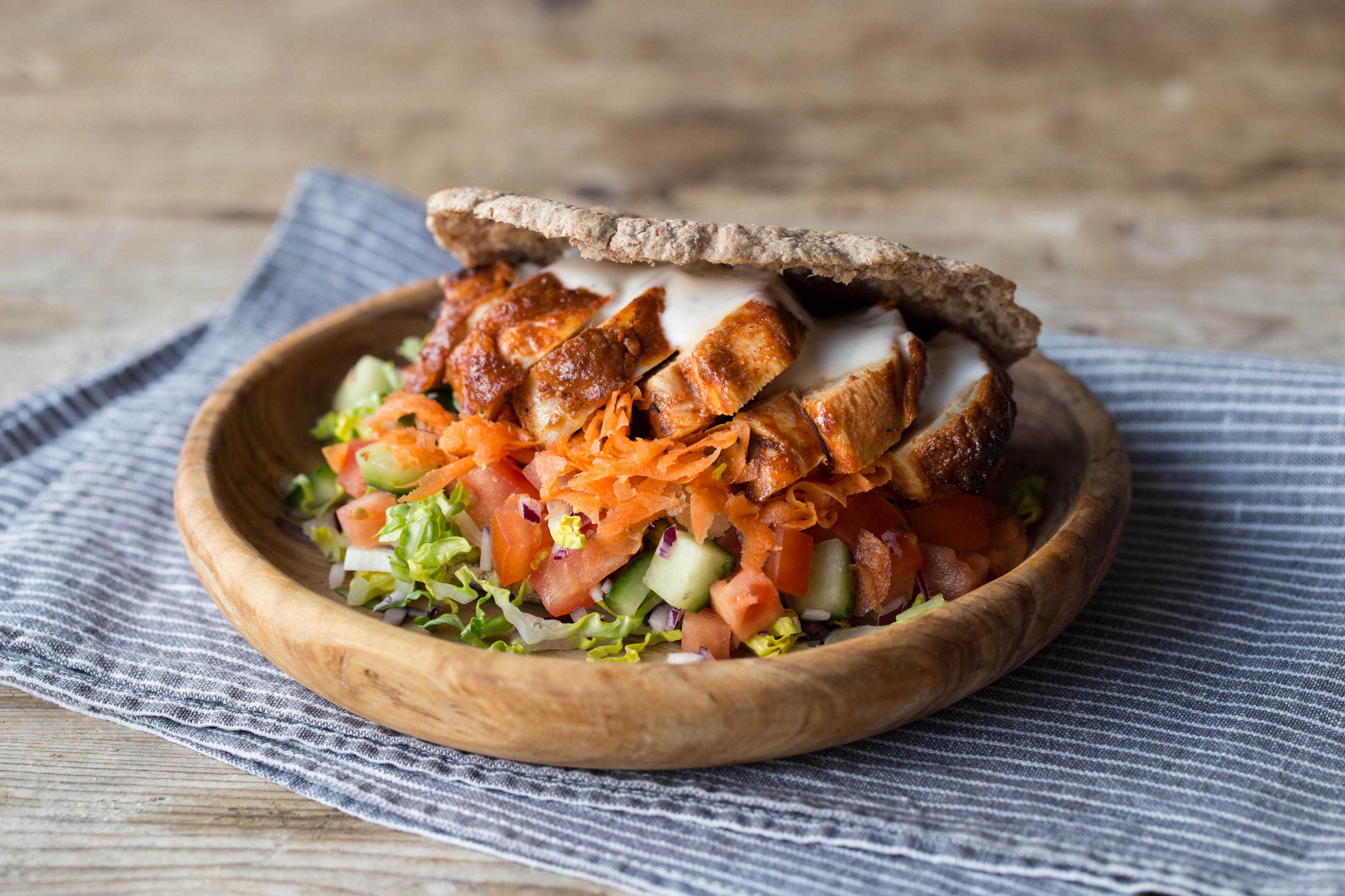 Tandoori Chicken Pockets