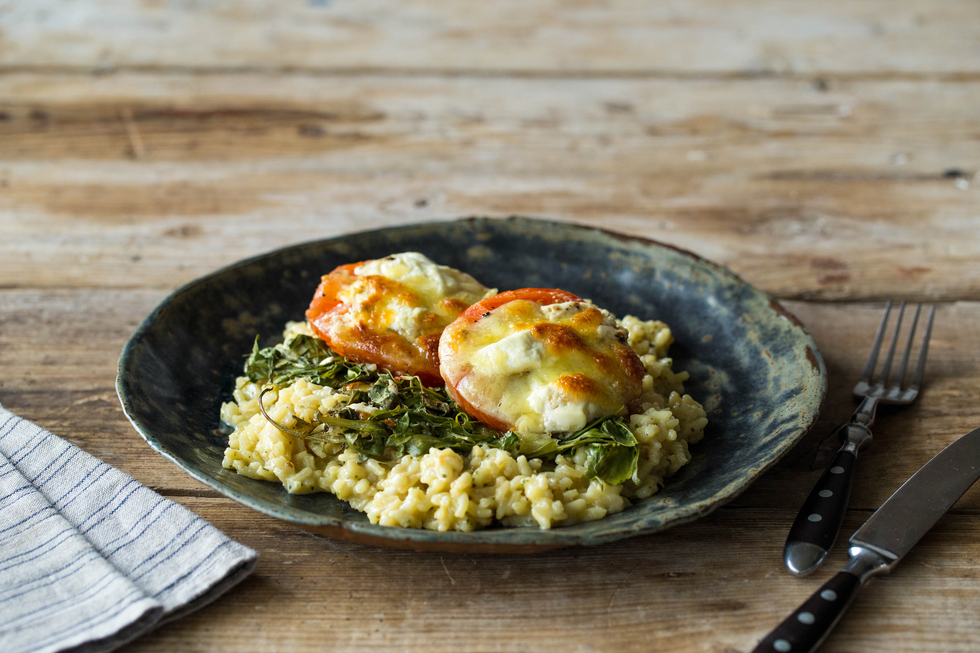 Überbackene Tomaten