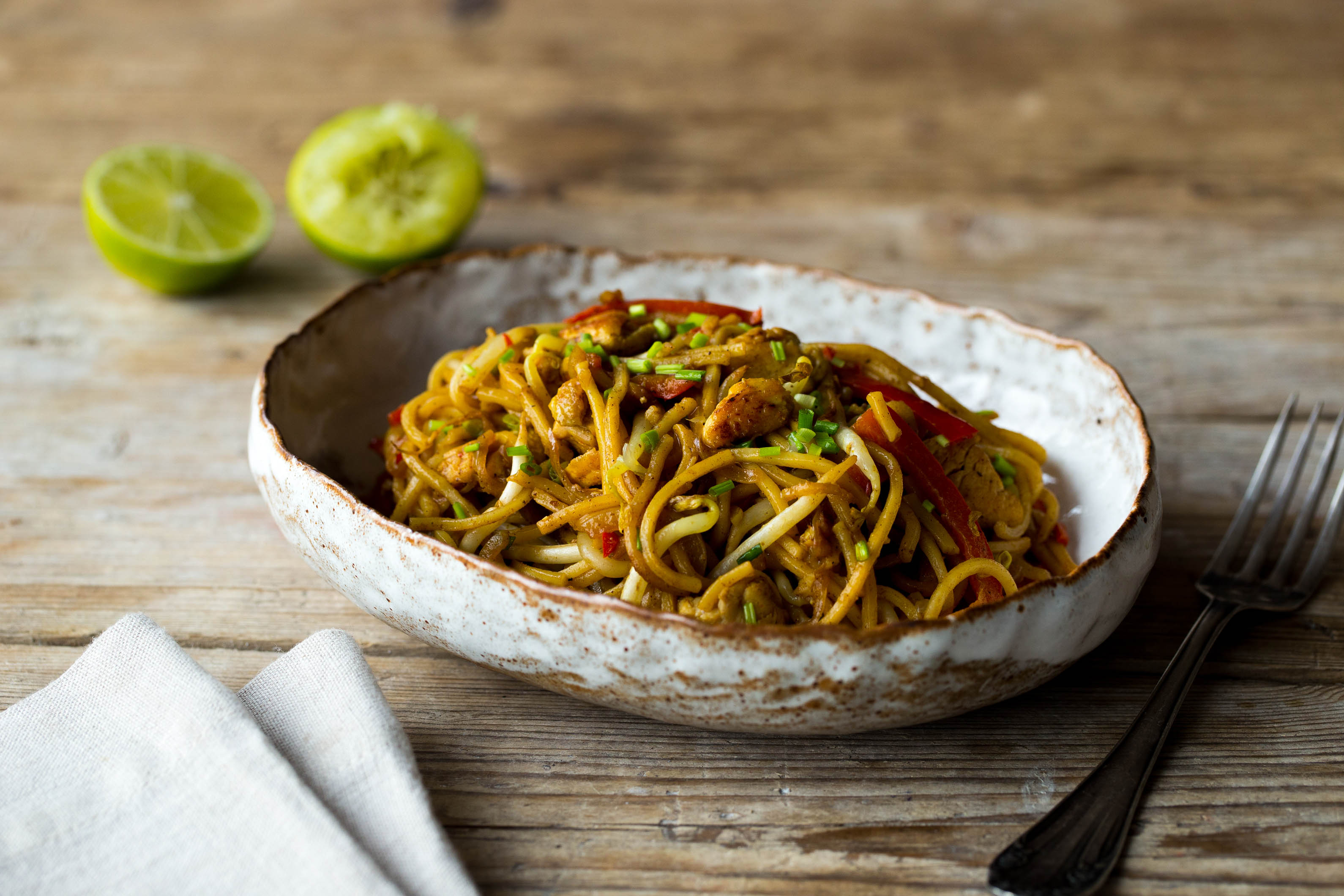 Classic Singapore Noodles
