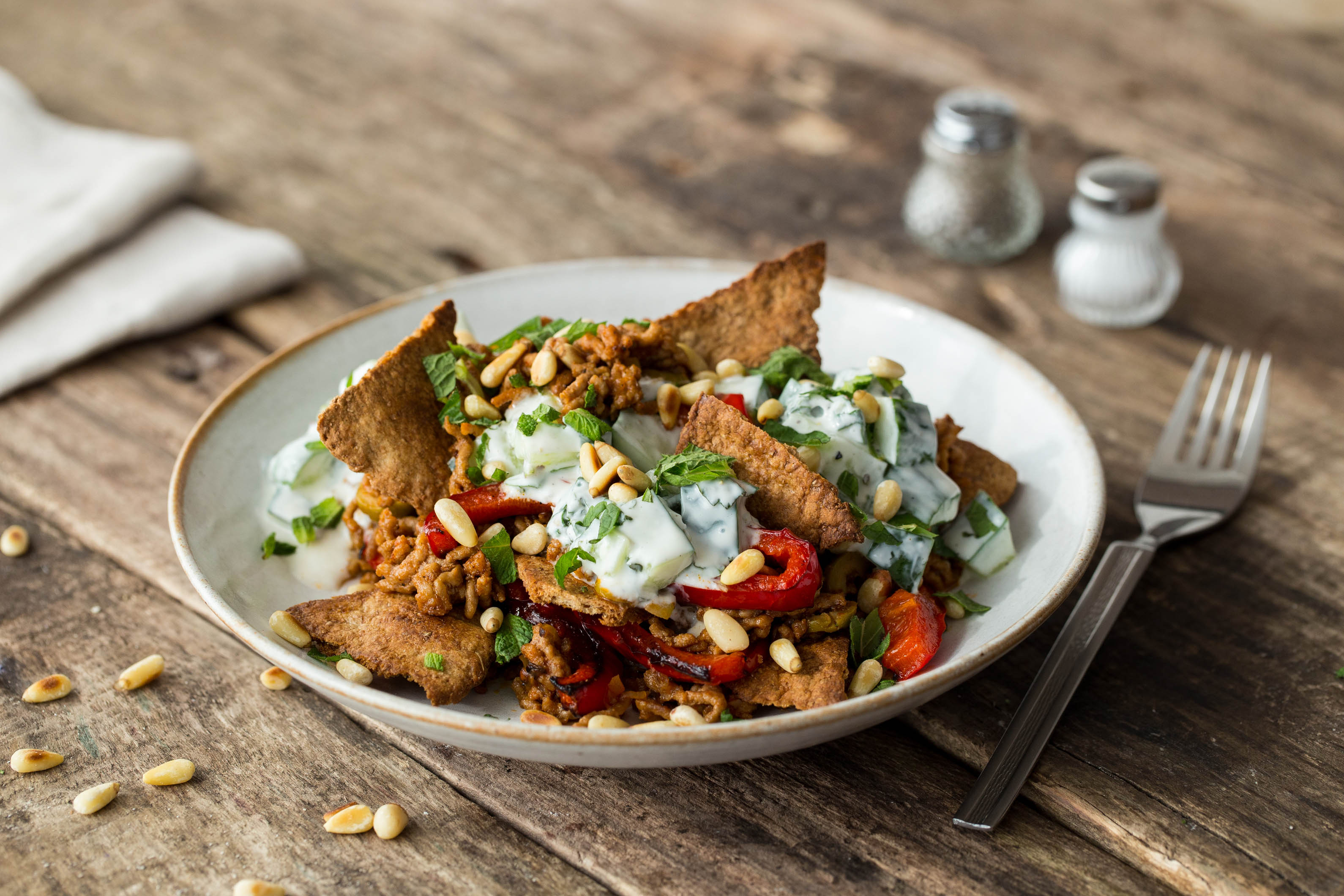 Greek Style Nachos Grande