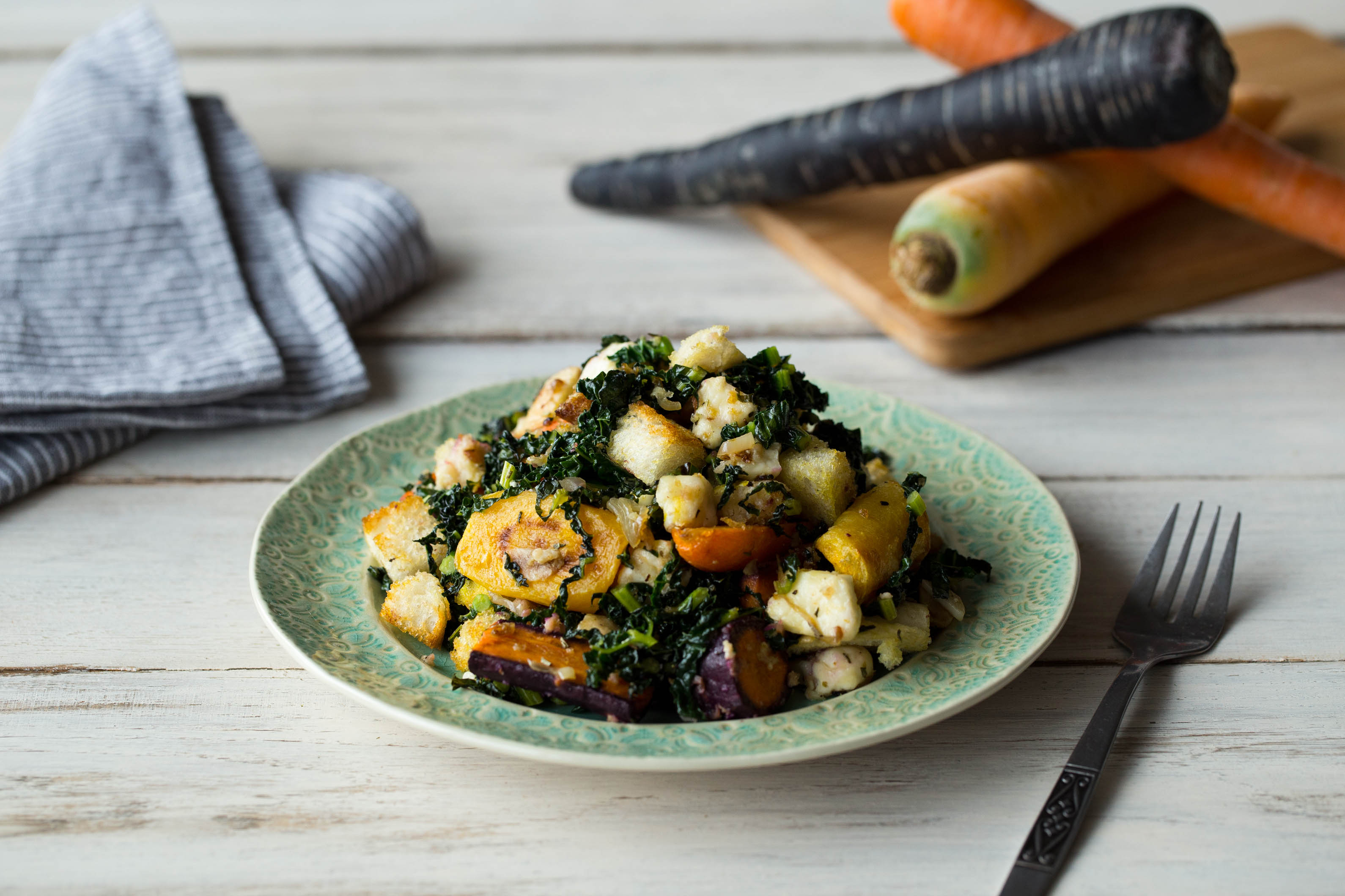 Tuscan Kale Panzanella
