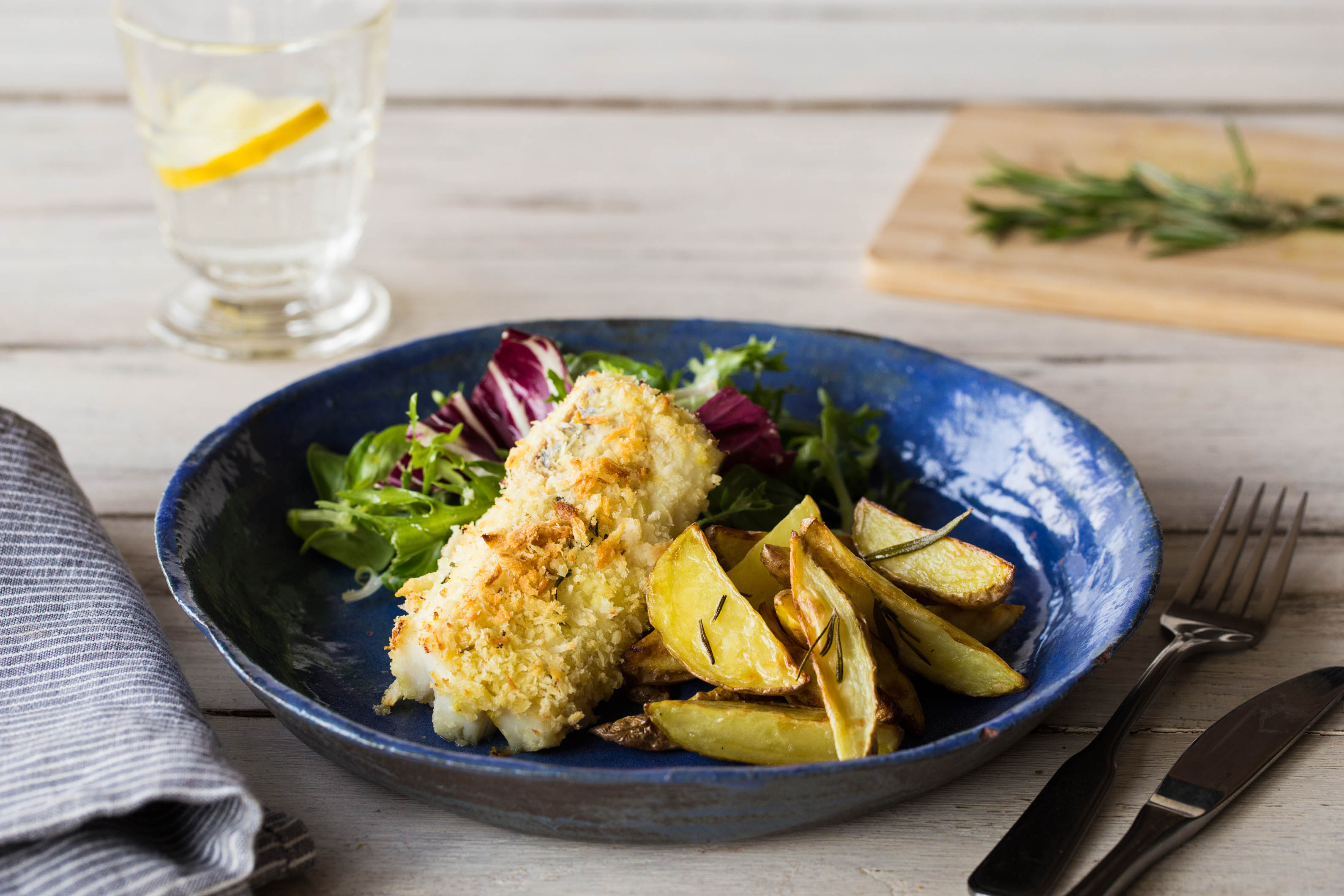 Crumbed Barramundi