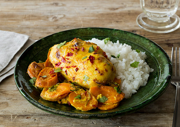 Indisches „Korma“-Hähnchen