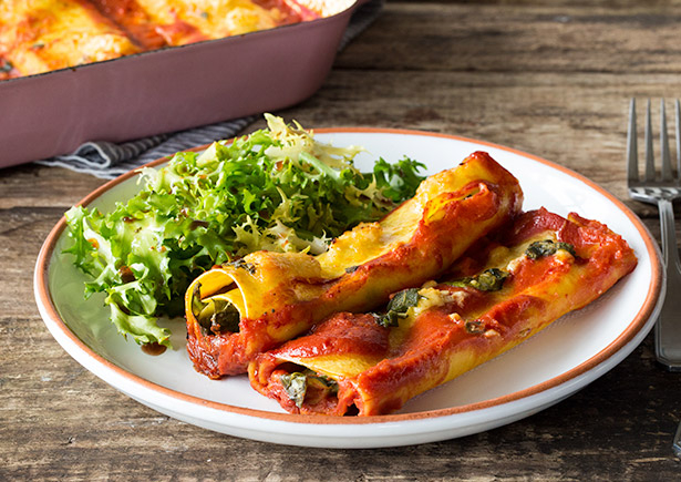 Spinat-Cannelloni
