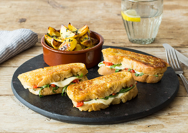 Italienisches „Arme Ritter“-Sandwich