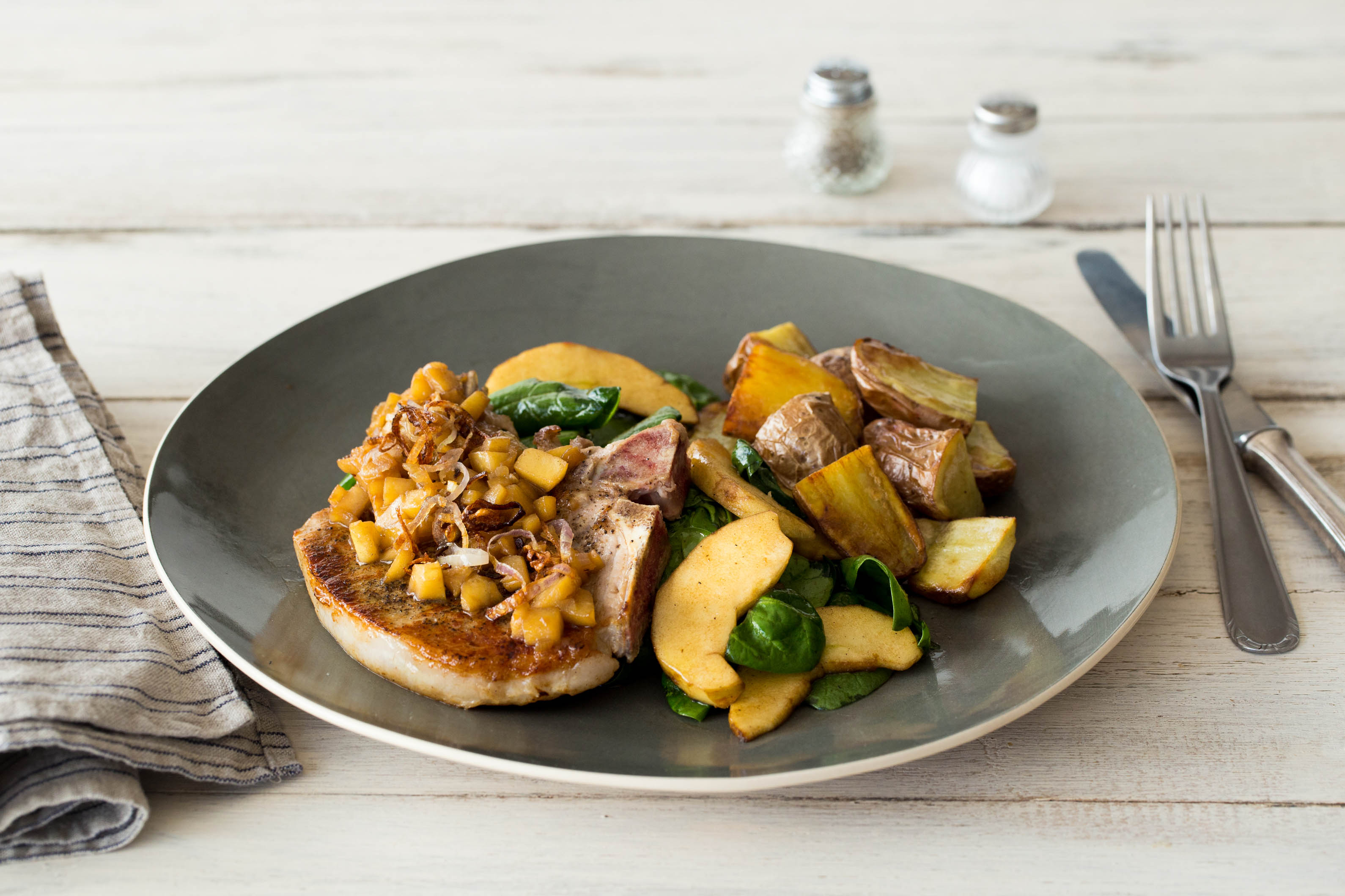 Pan-Seared Pork Chops