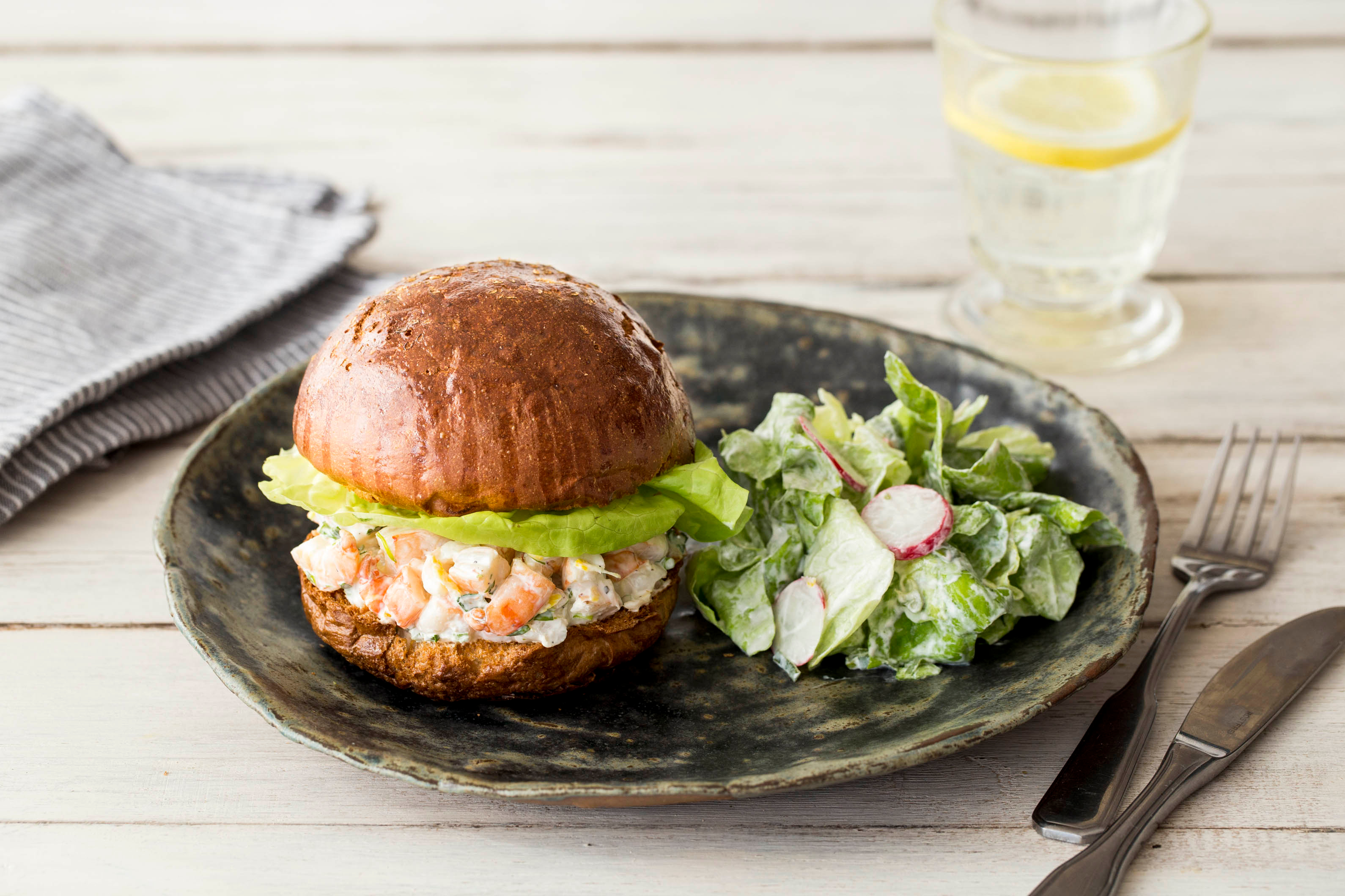 Brioche Shrimp Rolls