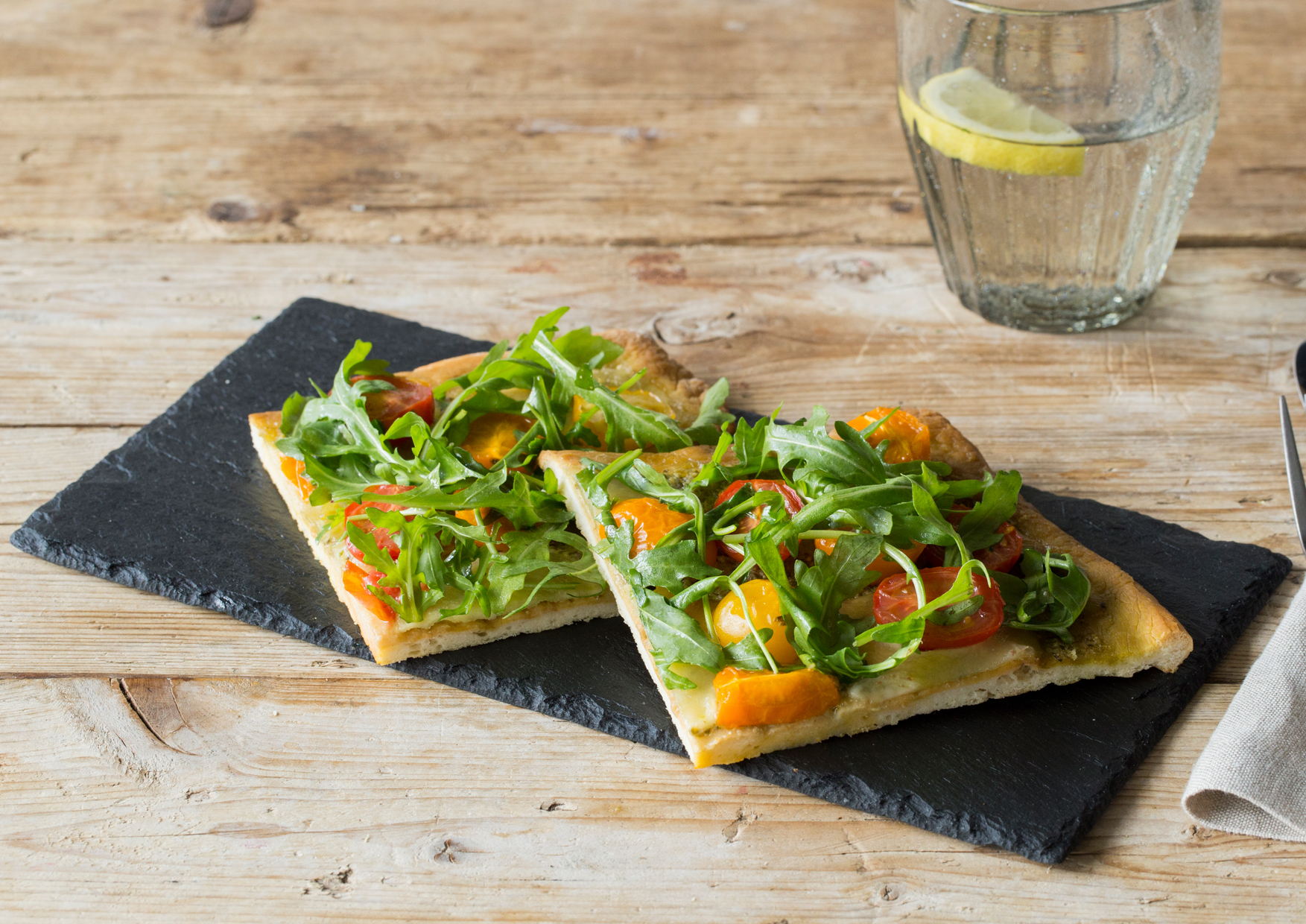 Heirloom Tomato Flatbread