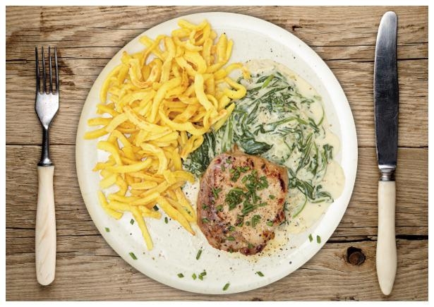 Schweinelachsteak in Rosmarin-Zitronen-Marinade