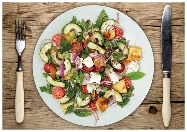 Libanesischer Fattoush-Salat