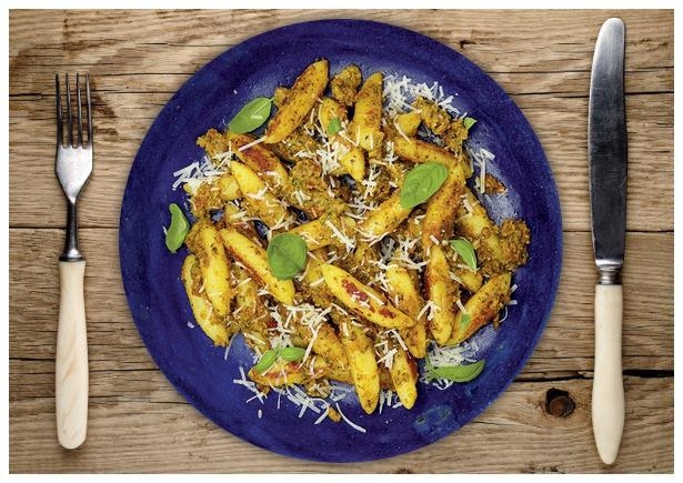 Kross gebratene Schupfnudeln