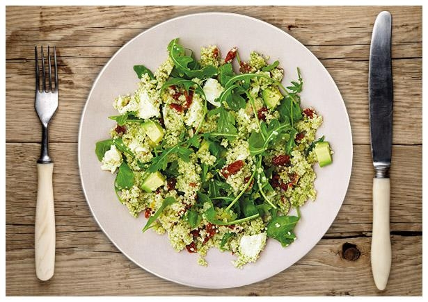 Couscous-Salat „Tricolor“