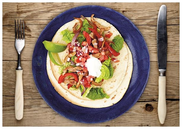 Mexikanische Schweinefilet „Fajitas“