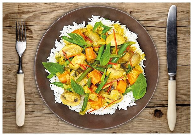 Thailändisches „Gelbes Curry“