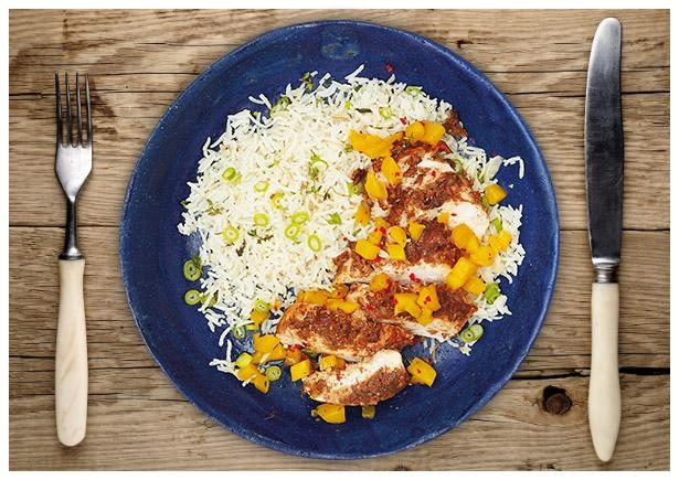 Feuriges Jamaikanisches „Jerk Chicken“