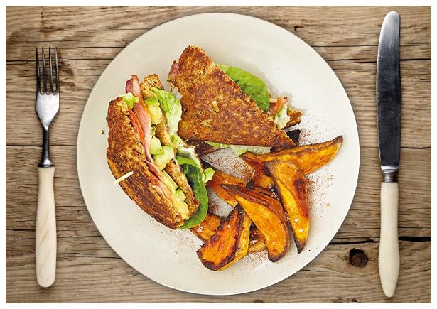 Bacon „Club Sandwich“