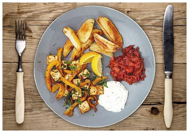 Tofu-Paprika-Grill „Cajun“