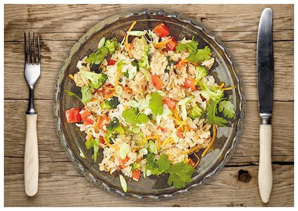 Pikant gebratener „Fried Rice“