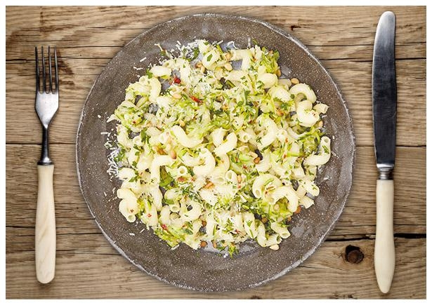 Spirelli-Pasta „Gremolata“