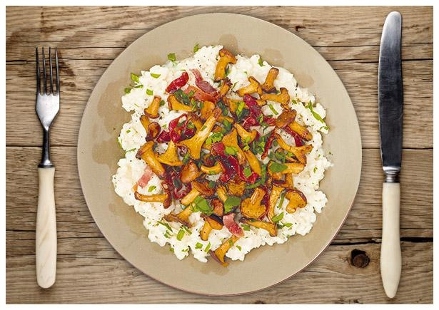 Feine Pfifferlings-Pfanne