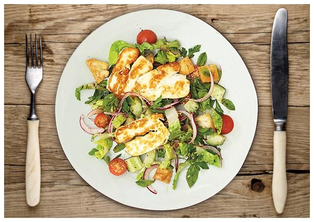 Libanesischer „Fattoush-Salat“