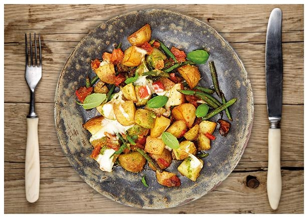 Kartoffelpfanne „Napoli“