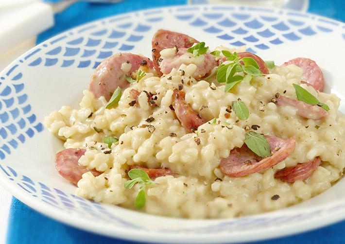 Risotto mit Salsiccia