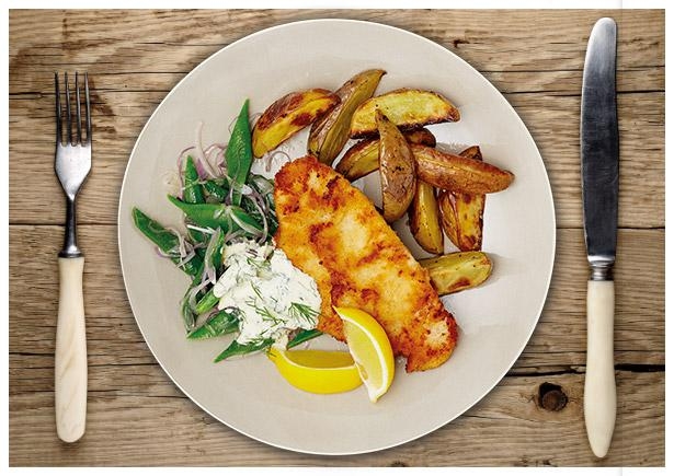 Krosse Putenschnitzel