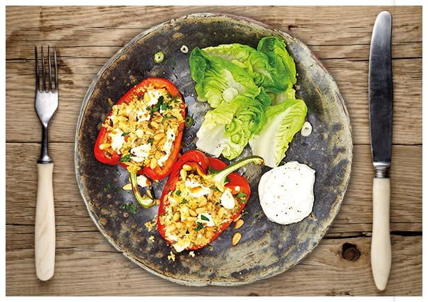 Gefüllte Paprika nach Türkischer Art 