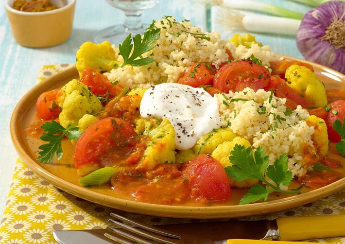 Tomaten-Blumenkohl-Curry