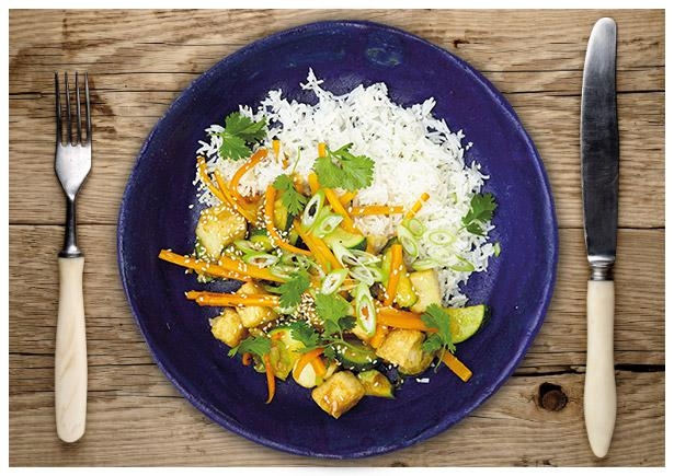 Krosser Tofu „HoiSin Stir-Fry“